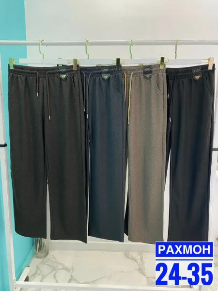 Брюки сезона весна из двухниточного кашемира — фото 2