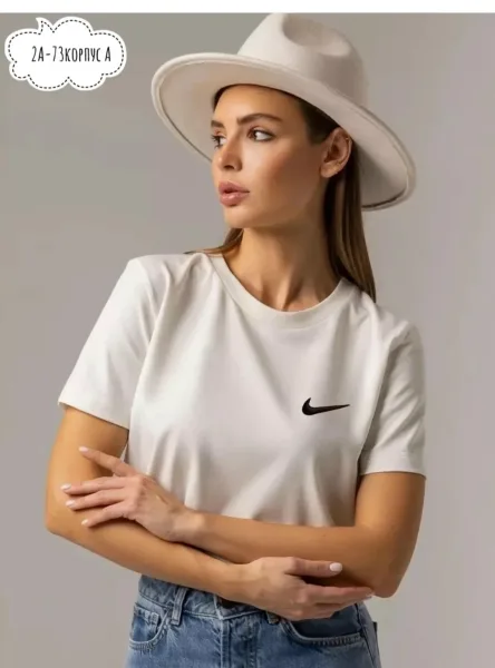 Женская футболка из 100 хлопка — фото 2