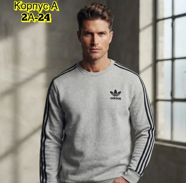 Мужская кофта из натурального хлопка — фото 9