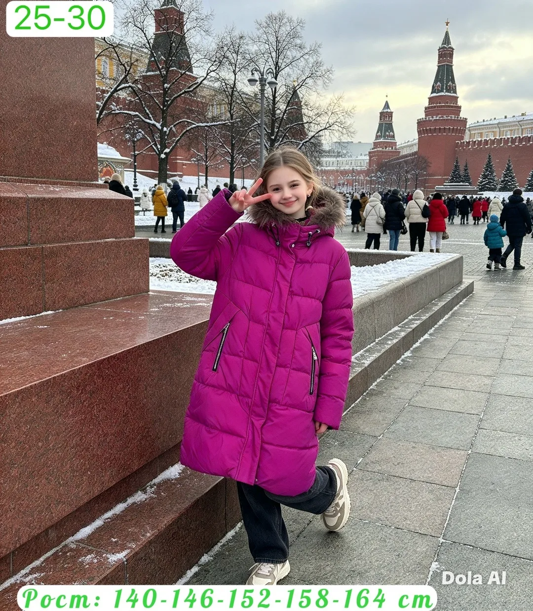 Куртка зимняя с подкладкой флис и утеплителем /м² — фото 1