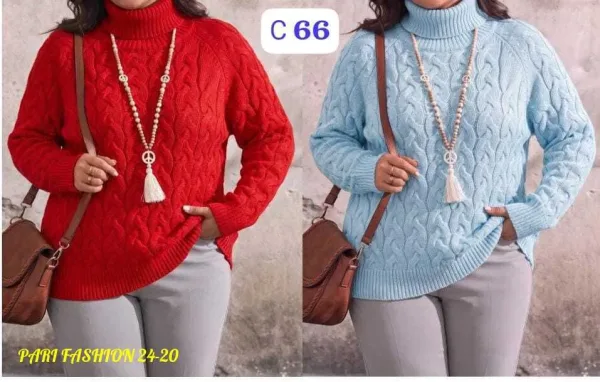 Свитер из вязного кашемира — фото 4