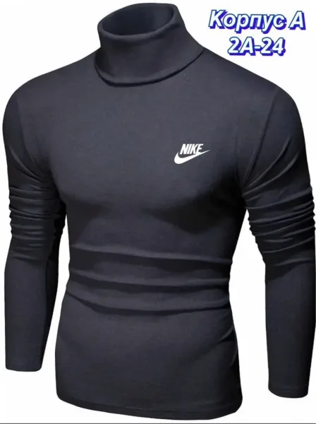 Водолазка для мужчин, хлопок — фото 8
