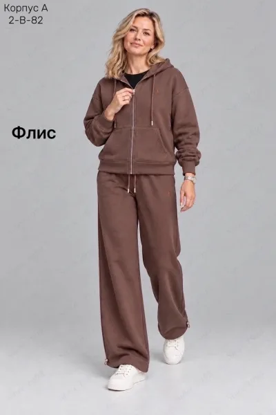 Костюм двойка из 95 хлопка и 5 спандекса 95 COTTON, 5 SPANDEX — фото 4