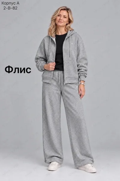 Костюм двойка из 95 хлопка и 5 спандекса 95 COTTON, 5 SPANDEX — фото 5