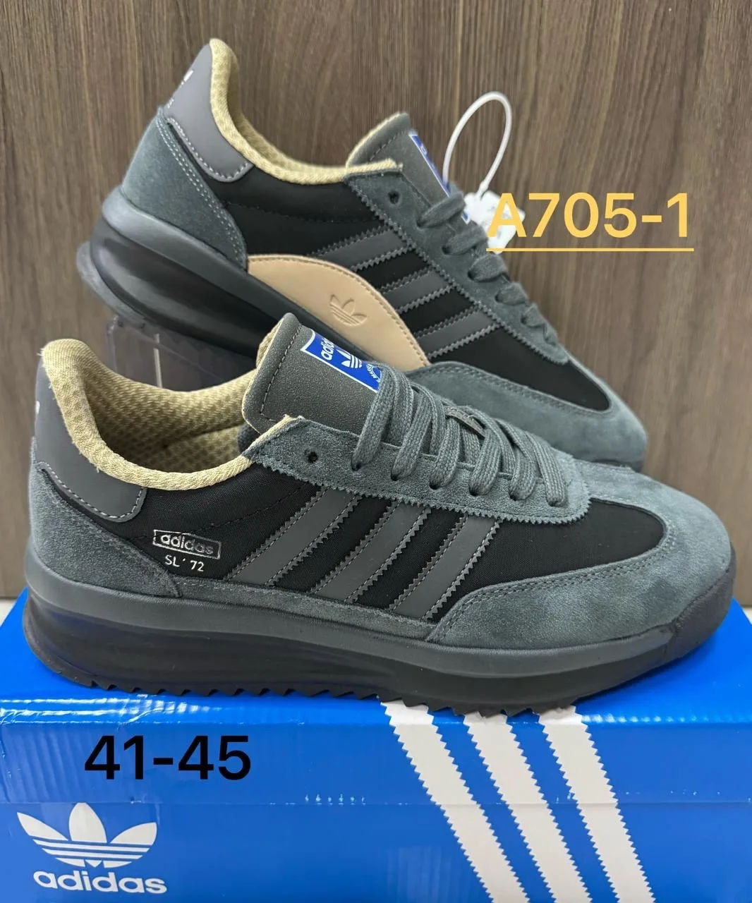 Кеды Adidas SL-72 в оригинальных коробках — фото 5