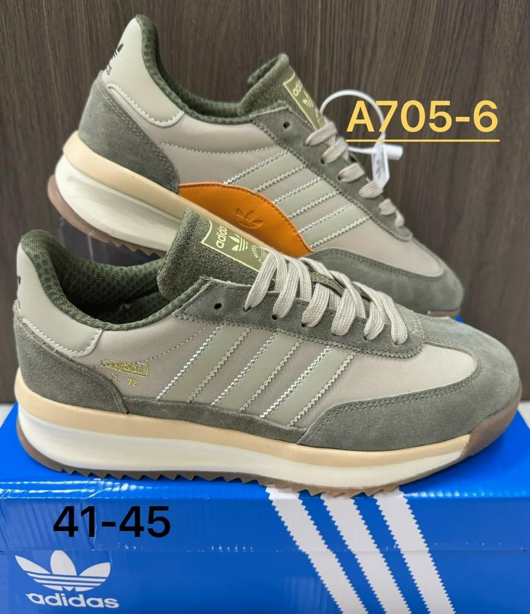 Кеды Adidas SL-72 в оригинальных коробках — фото 8