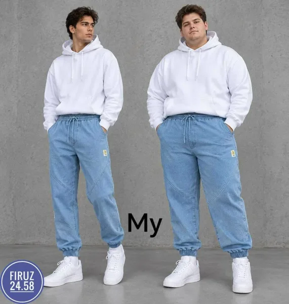 Джинсовая ткань с мягким тёплым начёсом комфортно и уютно в холодную погоду — фото 7