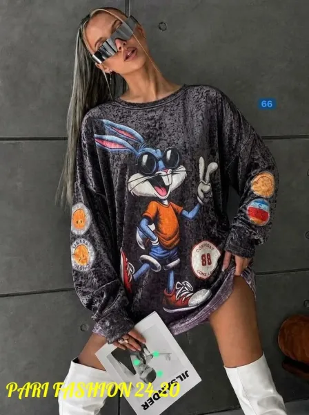 Кофта из тёплого велюра — фото 6