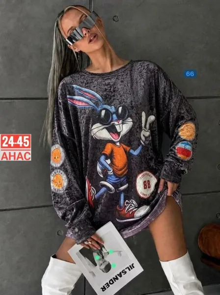 Тёплая кофта из качественного велюра — фото 8