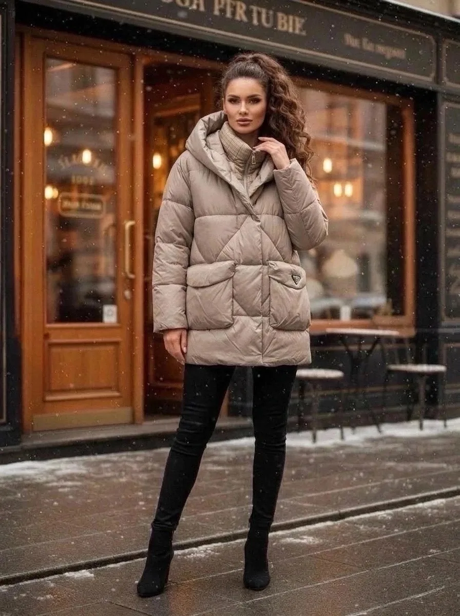 Лёгкая куртка из холлофайбера — фото 2