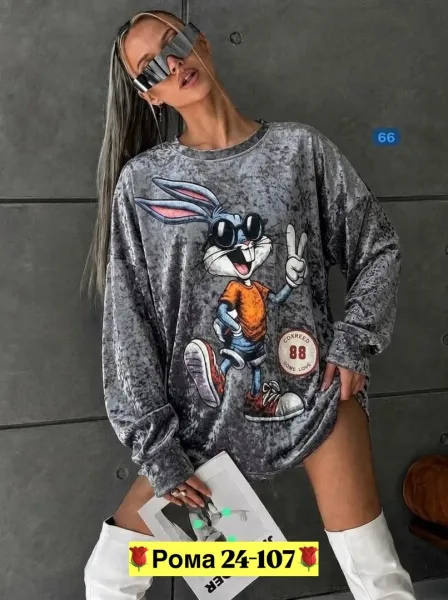Тёплая кофта из качественного велюра — фото 7