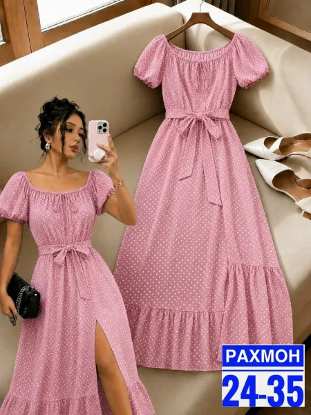 Платье из ткани Прадо — фото 4