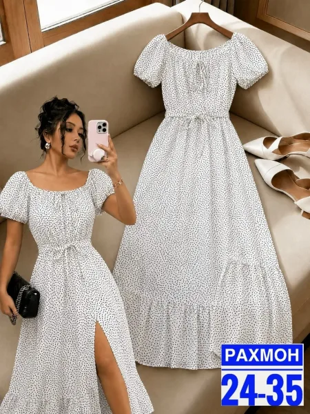 Платье из ткани Прадо — фото 7