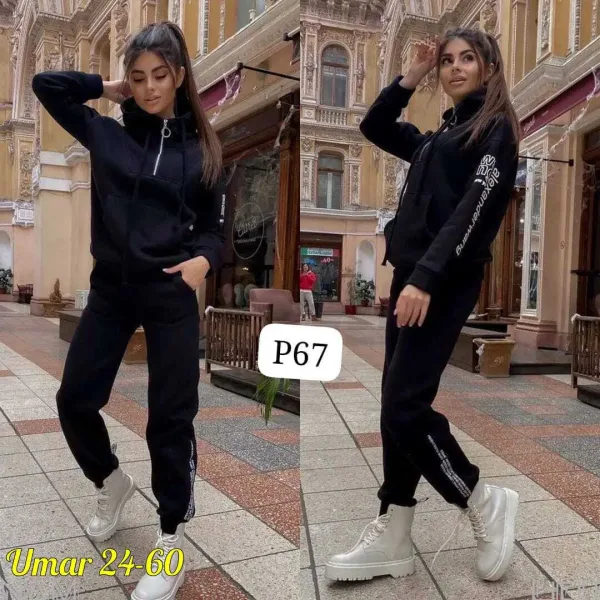 Костюм женский из флиса — фото 3