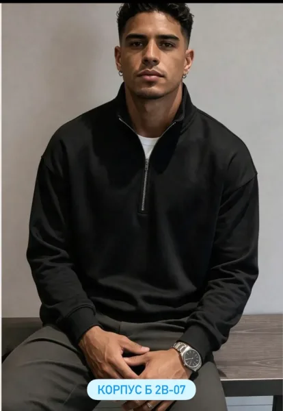 Мужская кофта из двухнитки — фото 6