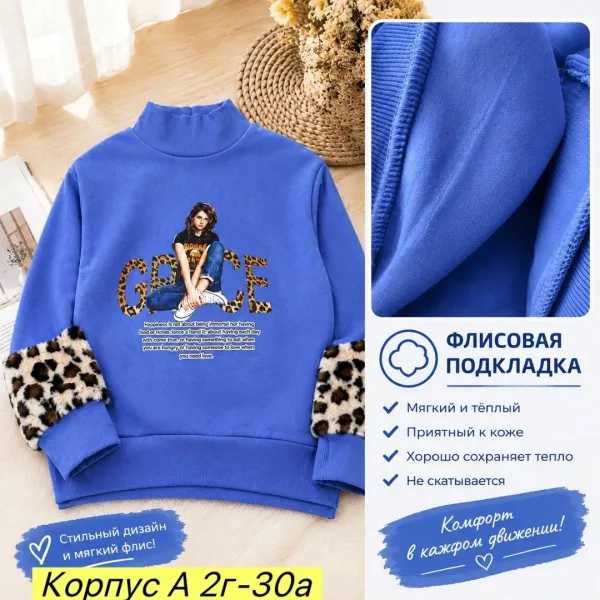 Кофта из натурального хлопка — фото 3