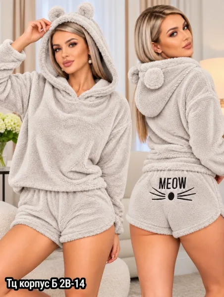 Пижама из мягкого махрового хлопка — фото 4
