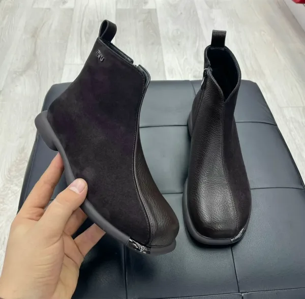 Ботинки кожаные — фото 1