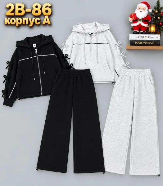 Костюм из ткани супер — фото 12