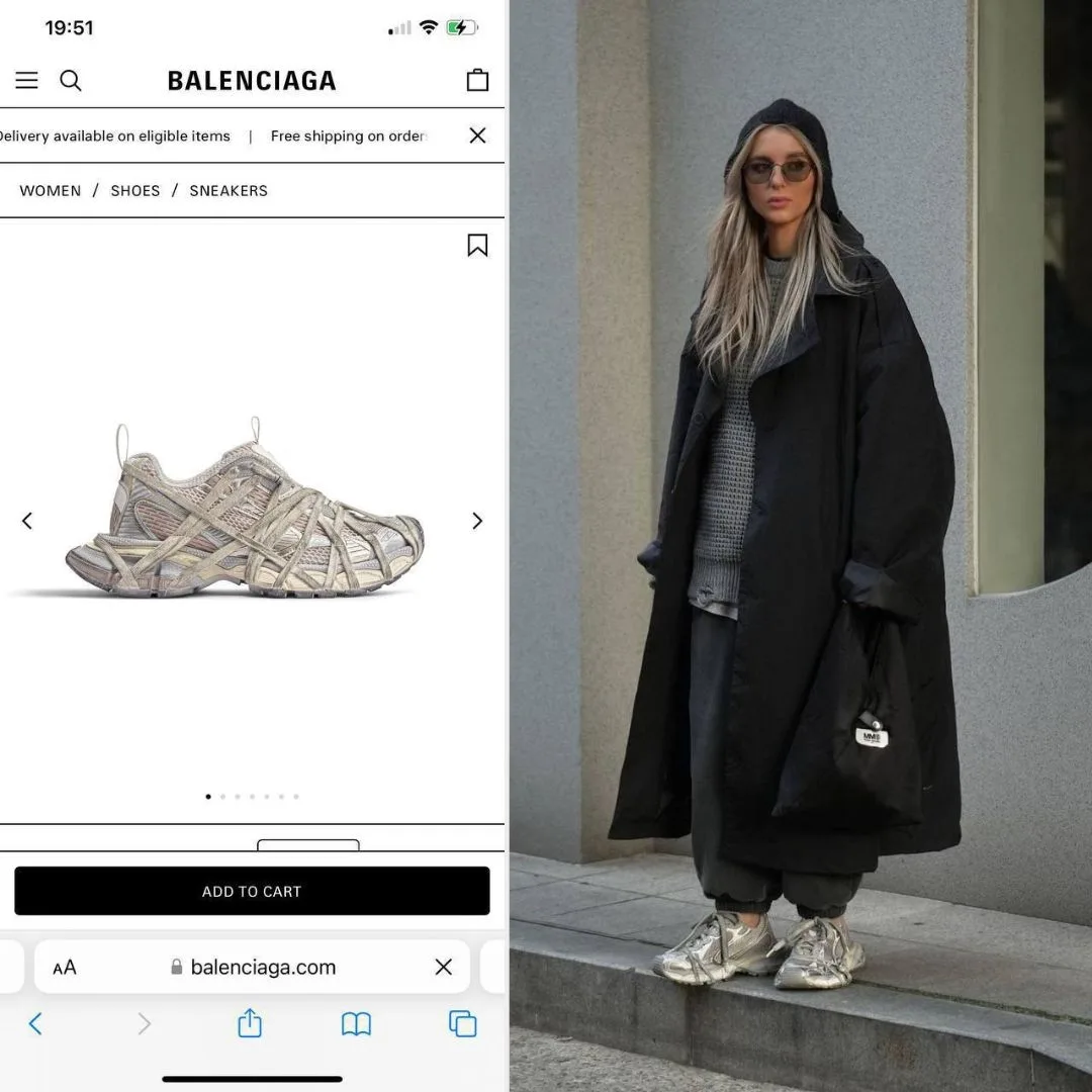 Культовые кроссовки Balenciaga 3XL — фото 2