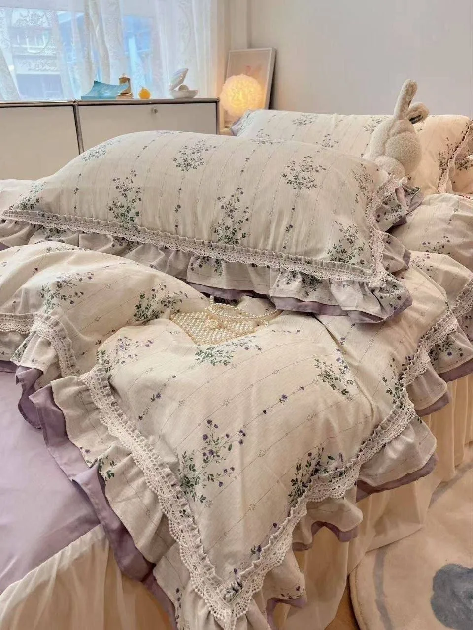 Долгожданное товар AMEEKA HOME комплект постельного белья готовым одеялом — фото 6
