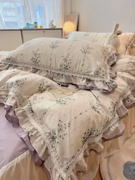 Долгожданное товар AMEEKA HOME комплект постельного белья готовым одеялом — фото 6