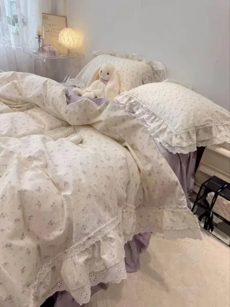 Долгожданное товар AMEEKA HOME комплект постельного белья готовым одеялом — фото 8