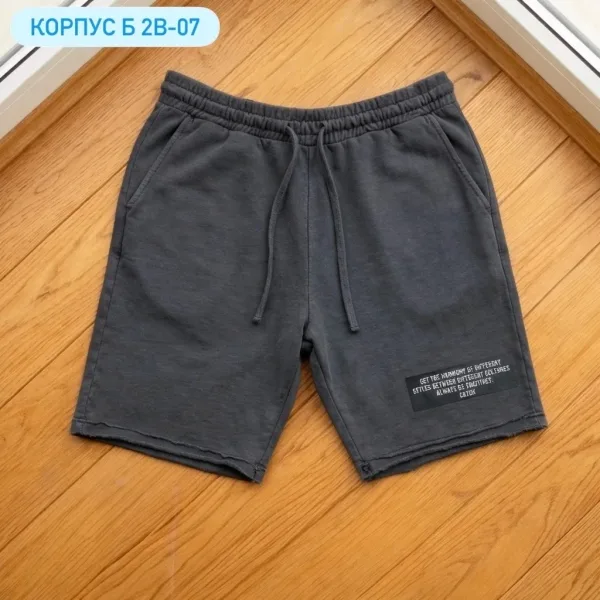Шорты для мужчин из натурального хлопка — фото 2