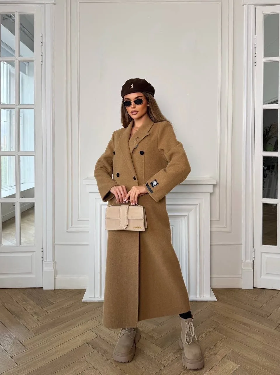 Пальто Balenciaga из кашемира и шерсти Чёрный — фото 4