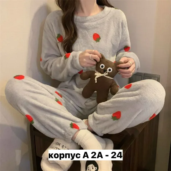Пижама из искусственного меха — фото 7