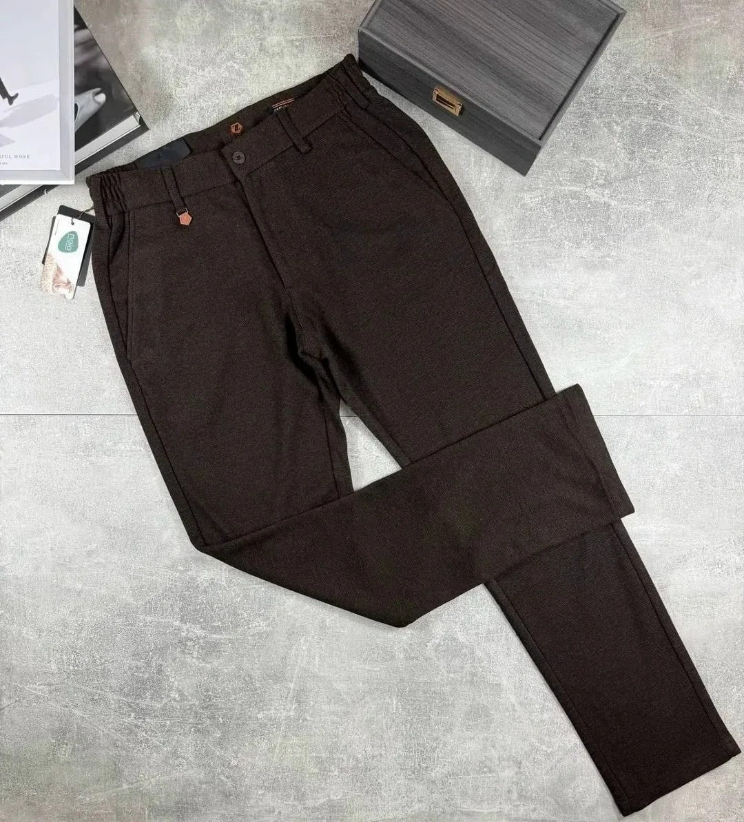 Брюки ZEGNA кашемир — фото 2