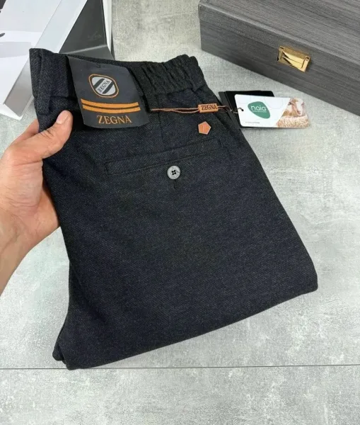 Брюки ZEGNA кашемир — фото 9