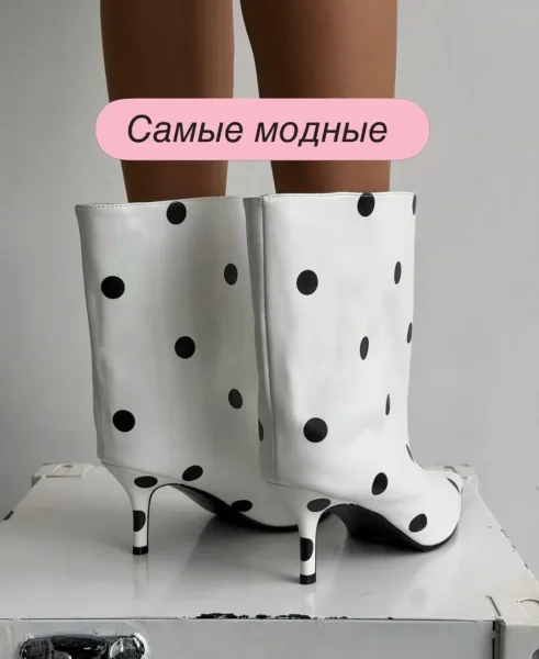 Туфли G-G кожаные — фото 6