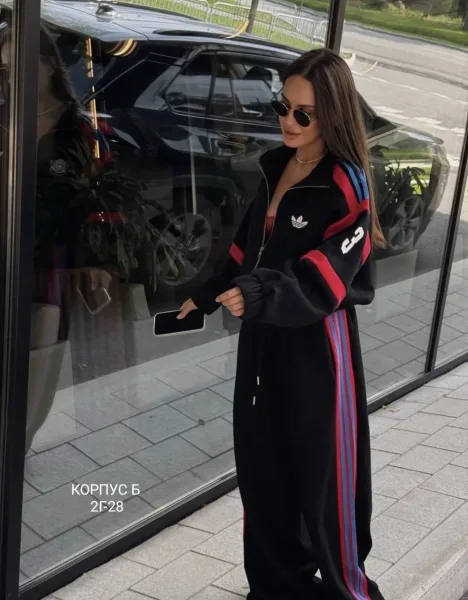 Костюм Oversize Sport Chic Красный — фото 12