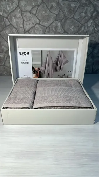 Подарочный полотенец от турецкого бренда EFOR — фото 3