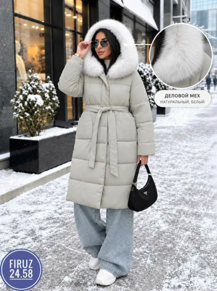 Зимняя куртка двухсторонняя съемный мех — фото 5