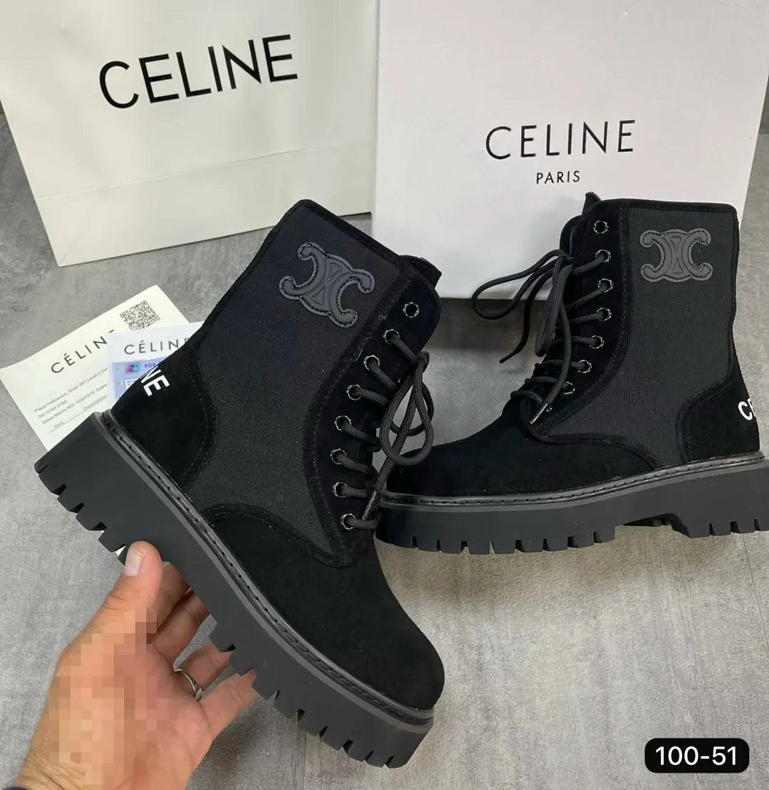 Туфли Celine из натуральной замши — фото 2