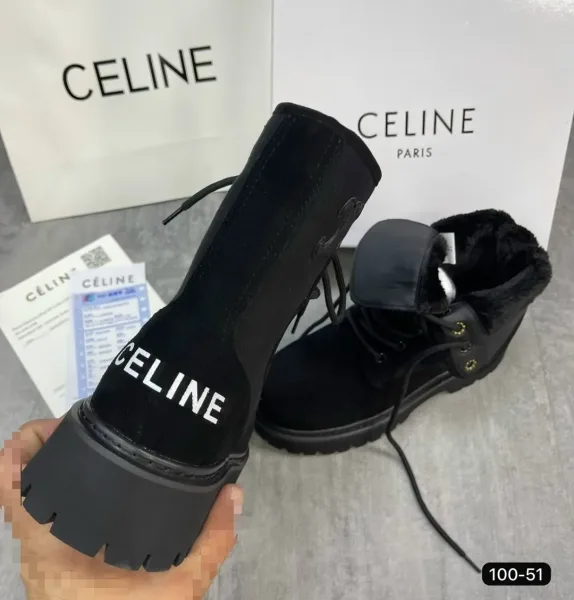 Туфли Celine из натуральной замши — фото 1