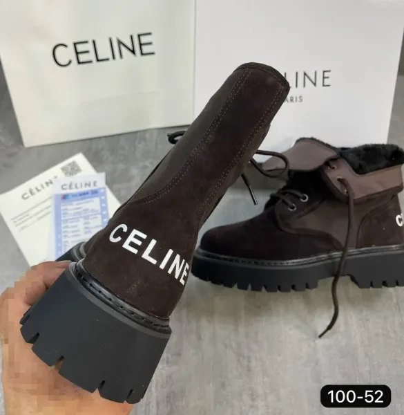 Туфли Celine из натуральной замши — фото 3
