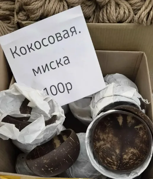 Кокосовая миска — фото 1