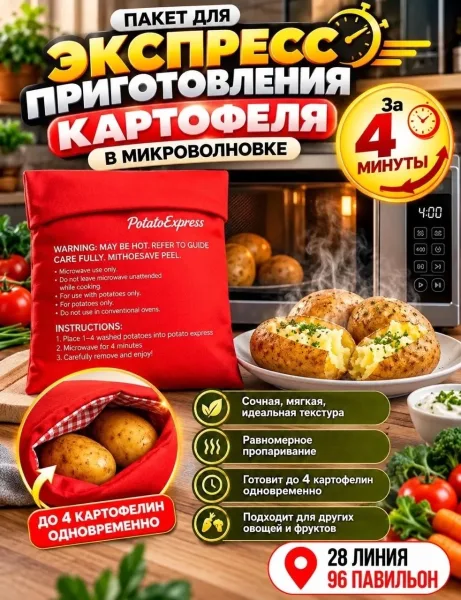 Хотите вкусный, мягкий и ароматный картофель без духовки и лишней посуды — фото 8
