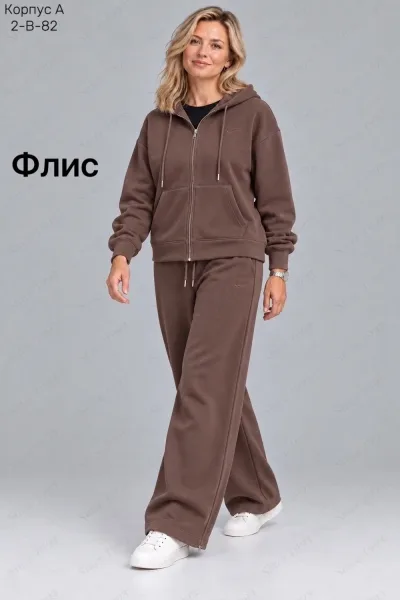 Костюм двойка из 95 хлопка и 5 спандекса 95 COTTON, 5 SPANDEX — фото 12