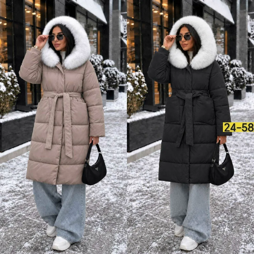 Зимняя куртка двухсторонняя съемный мех — фото 2