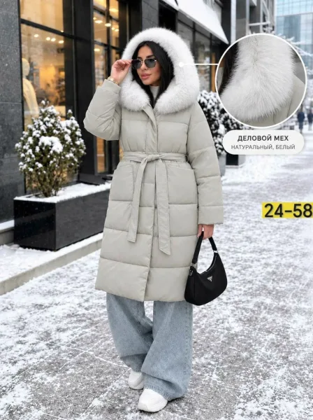 Зимняя куртка двухсторонняя съемный мех — фото 6