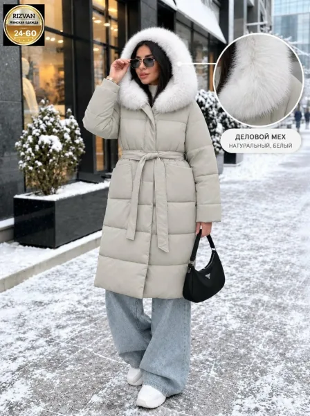 Зимняя куртка двухсторонняя съемный мех — фото 6