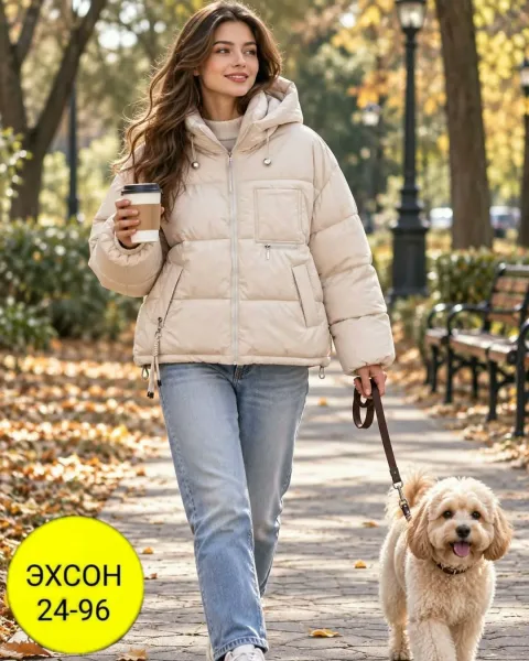 Теплая куртка зима — фото 5