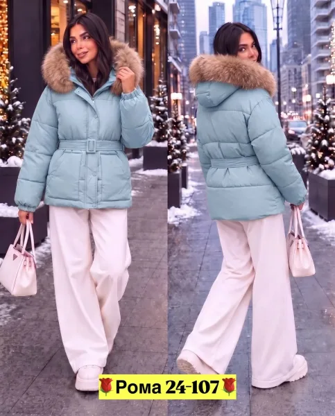 Теплая куртка зима — фото 4
