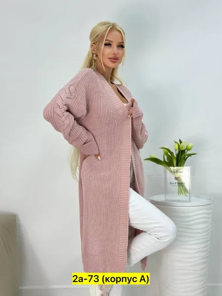 Кардиган из хлопка — фото 27