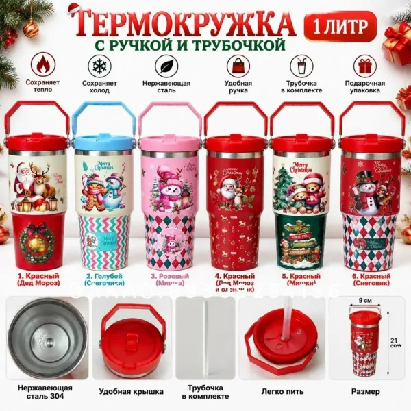 Рюкзак НОВОГОДНЯЯ ТЕРМОКРУЖКА — фото 9