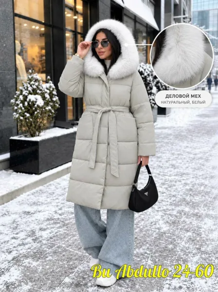 Зимняя куртка двухсторонняя съемный мех — фото 3